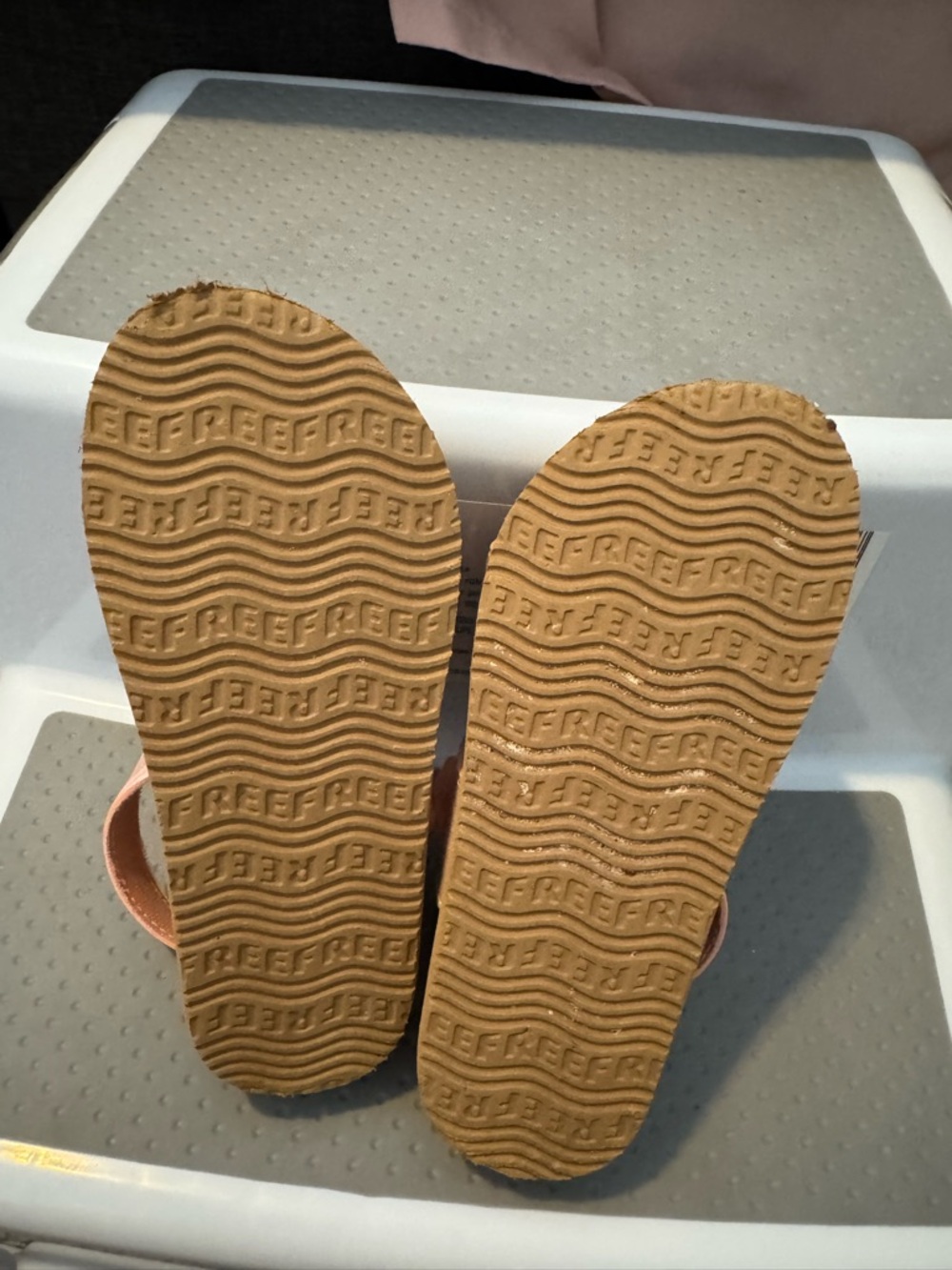 Reef Kid’s Blush Pink Dual-Strap Slide Sandals - Picture 5 of 5